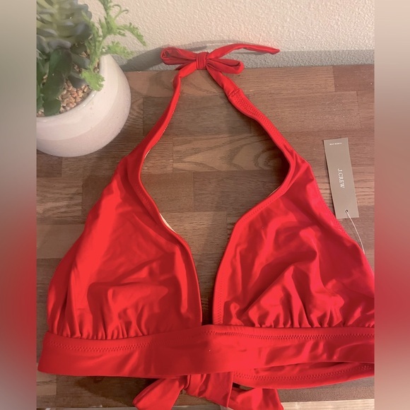 J. Crew Other - NEW…J. Crew Halter Tie-Back Bikini Top